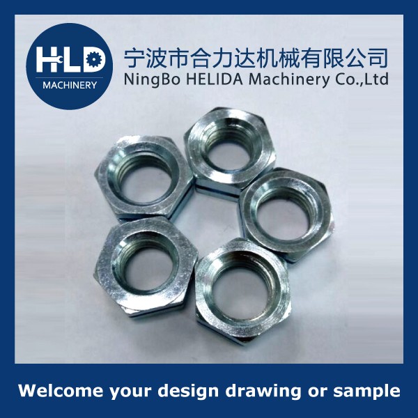 Machined nuts